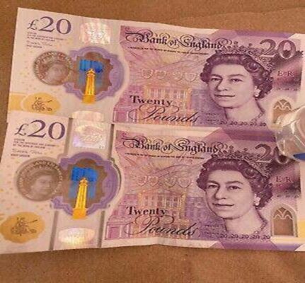 counterfeit pounds